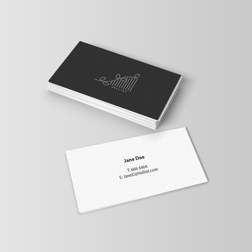 Logo and Card Design for an Investment Company