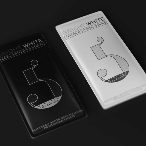 Packaging design for Teeth Whitening Strips