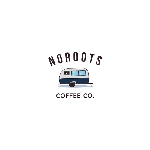 logo for Vintage Camper turned Coffee Shop