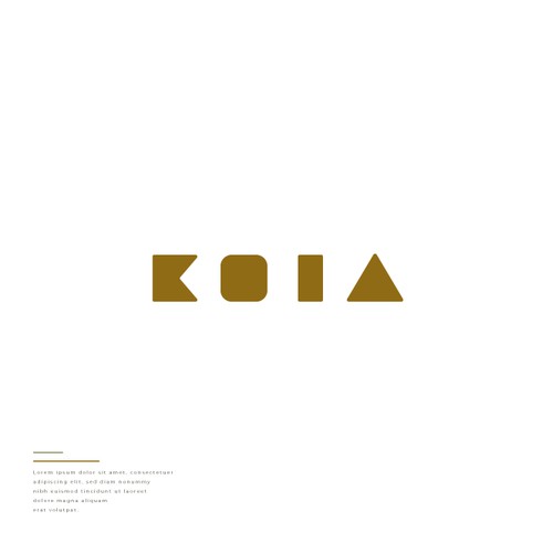 Wordmark logo for KOIA