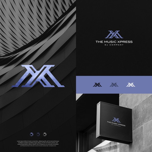 Logo for The Music Xpress - DJ Company