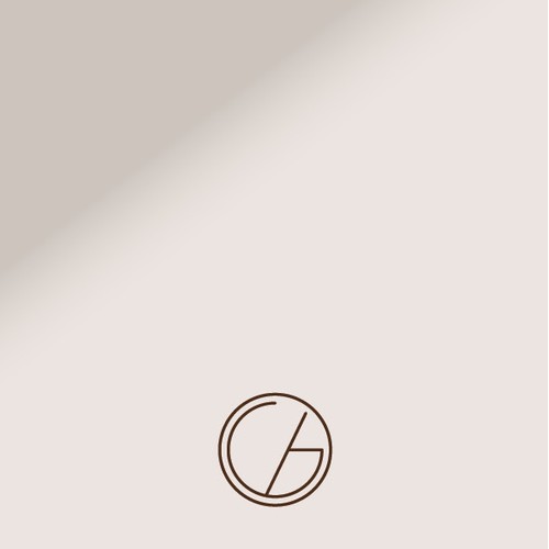Initial Logo design for hair stylist