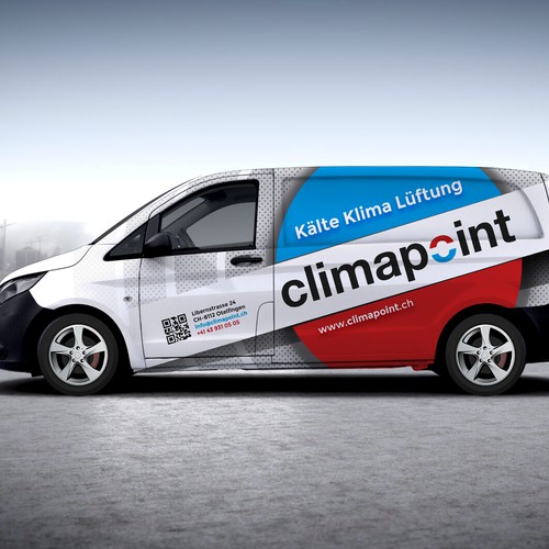 Climapoint Car wrapping.