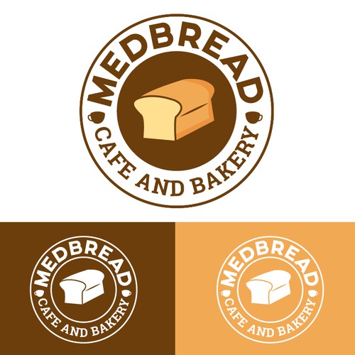 Create a Logo for MedBread, a Mediterranean Cafe & Bakery Chain