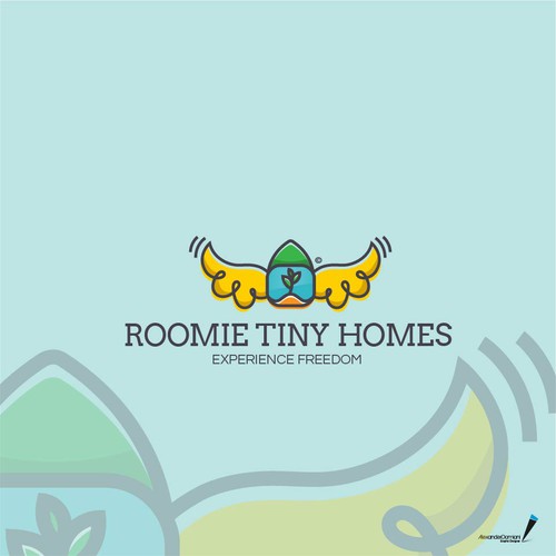 Roomie Tiny Homes logo proposal