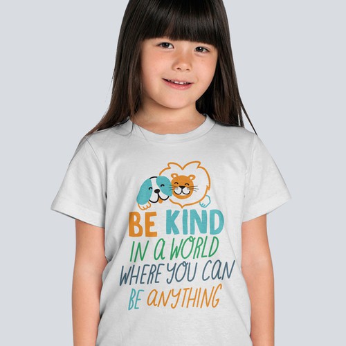 Be kind kids unisex design