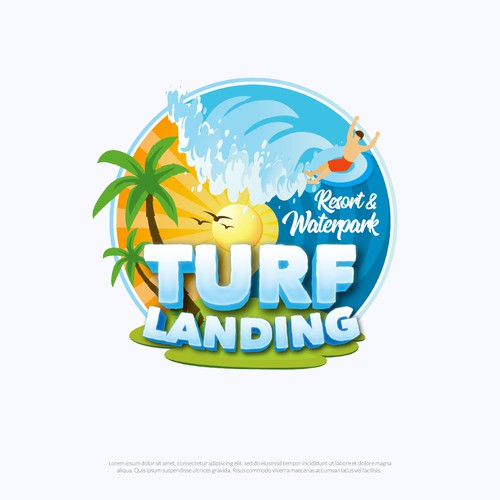 Resort & Waterpark Logo