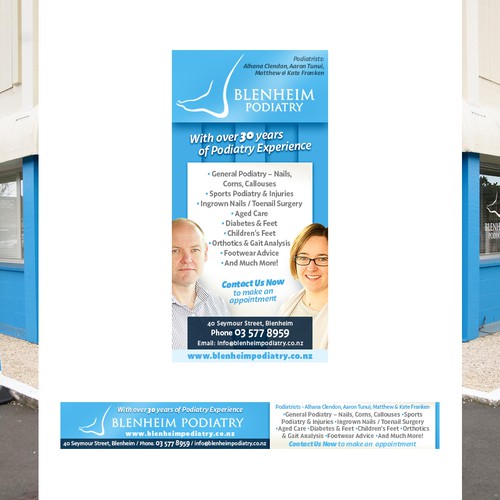 Podiatrists banner ad