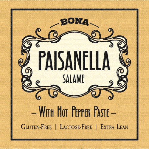 Bona Paisanella Label 