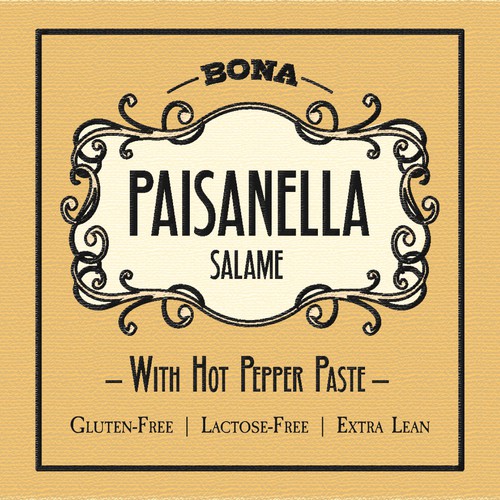 Bona Paisanella Label 