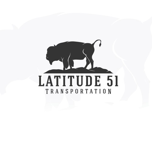 Logo for a transportation van .