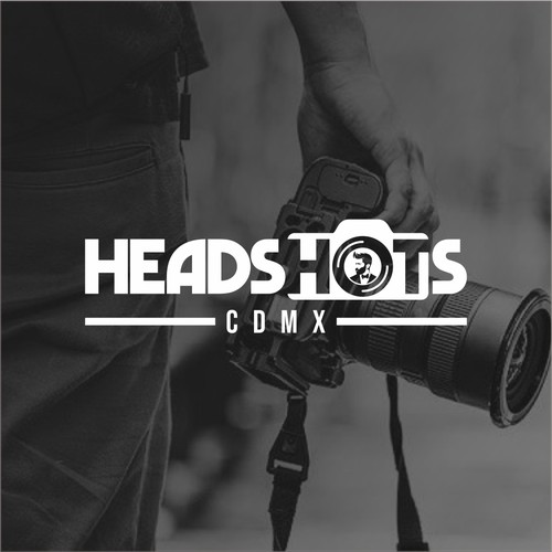 Logo concept for headshot cdmx