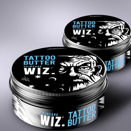 Tatoo butter packaging design 