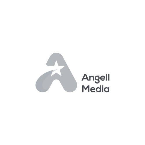 Angel Media Logo Design