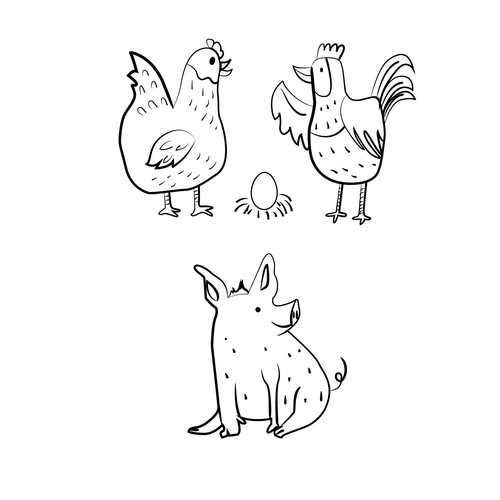 Character design for childrens book