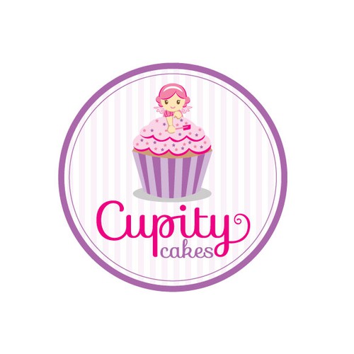 Logo design for cupity cakes