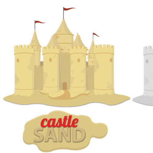 Logo for Castle Sand sculpting sand.