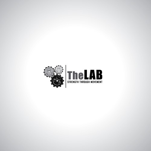 A logo for the private gym The Lab.