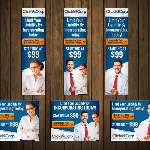 Click2Corp "Limit your liability by incorporating today!”"
