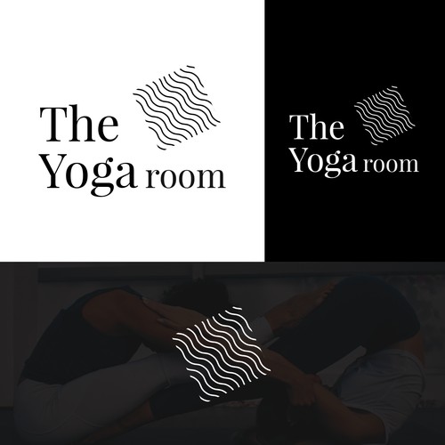 Design a yoga studio logo with your energy to inspire