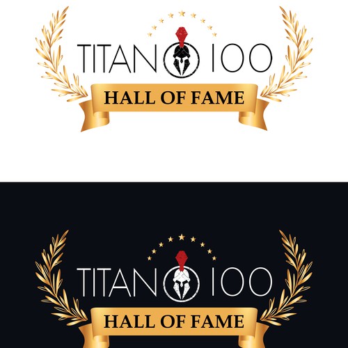 Award Logo Concept for Titan 100