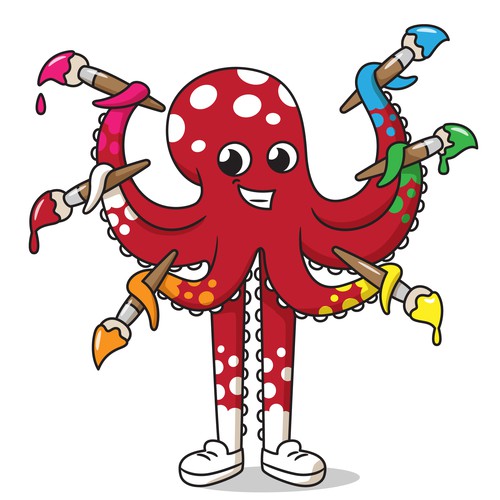 Octopus painter