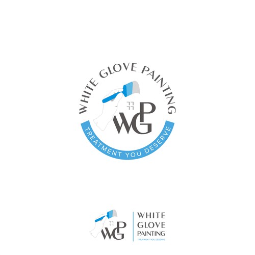 White glove painting