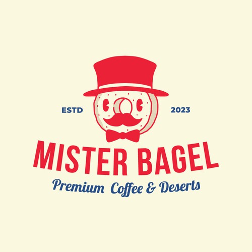 Concept Logo Design for Mister Bagel