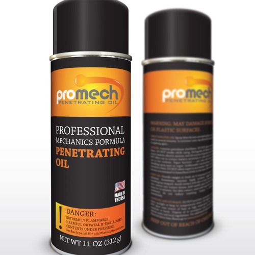 Create the next product label for Promech Oil Corporation