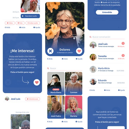 Dating app for the elderly