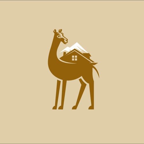 Design a logo for a unique house on Camelback Mountain