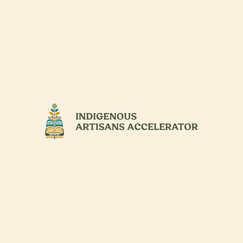 Modern ethnic logo for Indigenous Artisans Accelerator