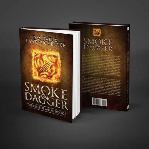 Epic Cover for Smoke & Dagger Book
