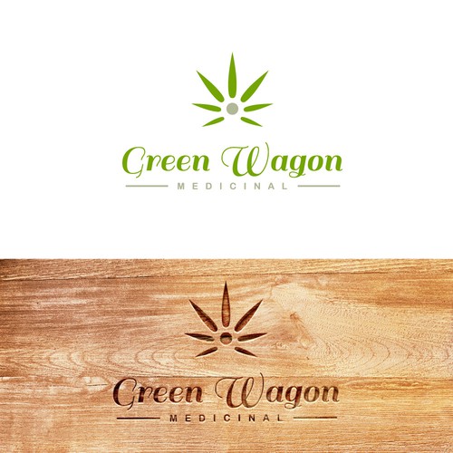 Logo concept for medicinal cannabis store