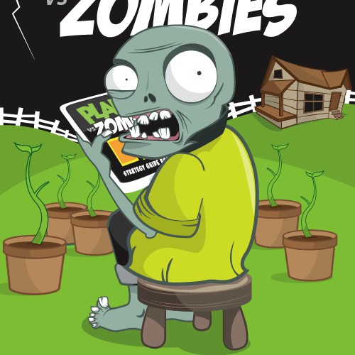 Kindle ebook Cover: Plants vs Zombies Strategy Guide Book