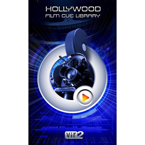 Front cover for Hollywood film cue library