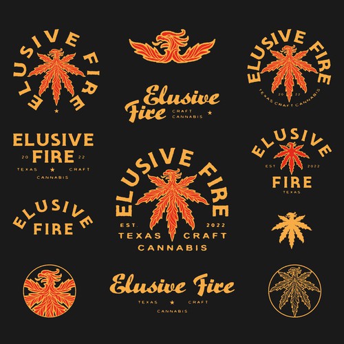 Elusive Fire Logo System