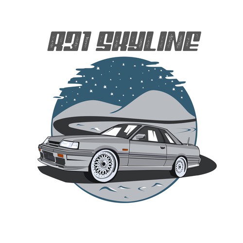 R31 SkyLine T-shirt Design
