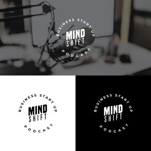 Logo concept for MindShift Podcast