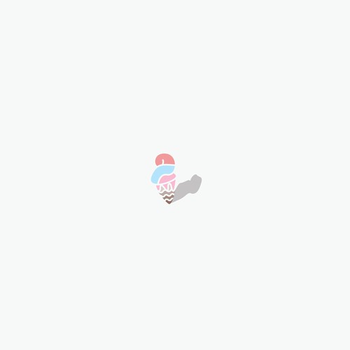 Logo concept for ice cream product