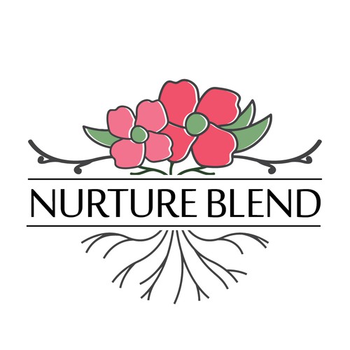 Nurture Blend gardening logo