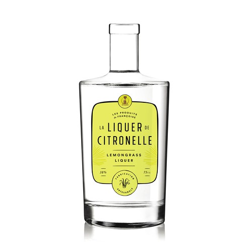 Packaging for Lemongrass Liquer
