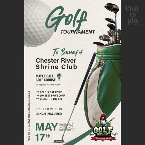 Golf Tournament Poster