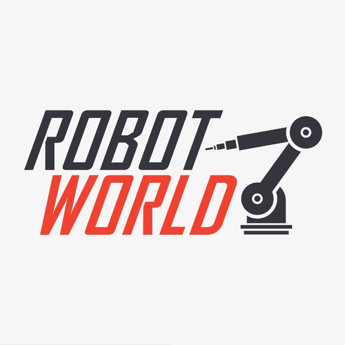 Create a logo for an Industrial Robot repair company