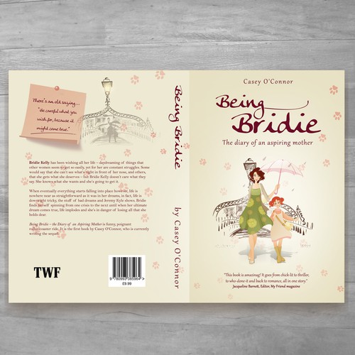 Chicklit book for being bridie story