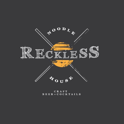 Logo for a rad new Noodle House