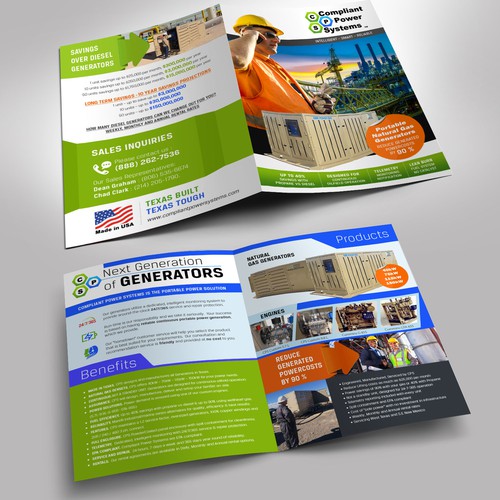 4 page brochure