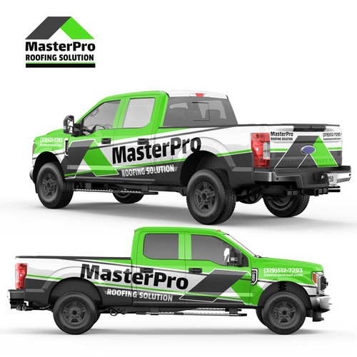 Master Pro Roofing Solution Full Wrap Design 