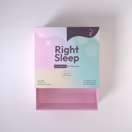 Pillowcase packaging box design