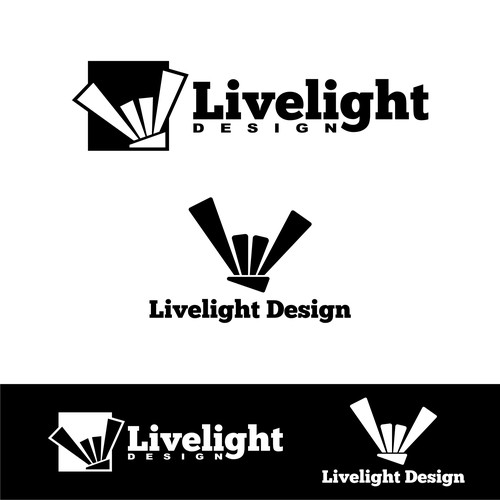 Concert lighting design logo